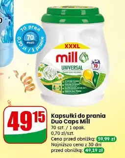 Dino Kapsułki do prania uniwersalne Mill Professional oferta