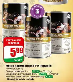 Dino Karma dla psa wątróbka z warzywami Pet Republic oferta
