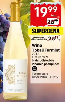 Delikatesy Centrum Wino Tokaji Furmint 0,75l oferta