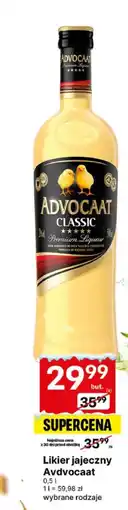 Delikatesy Centrum Likier jajeczny Advocat oferta