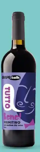 Delikatesy Centrum Grape Talk Primitivo oferta