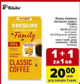 Carrefour Market Kawa mielona Eduscho Family Tchibo oferta