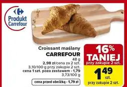 Carrefour Croissant maślany Carrefour oferta