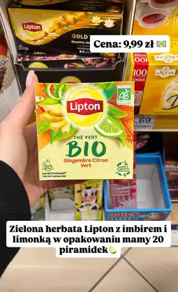 Dino Herbata zielona Bio Gingembre Citron Vert oferta