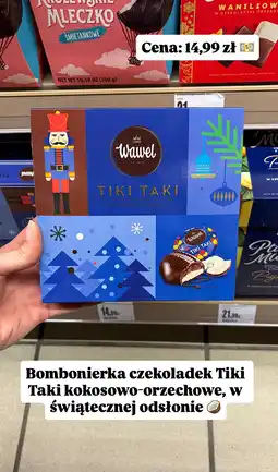 Intermarche Bombonierka czekoladek Tiki Taki kokosowo-orzechowe oferta