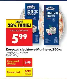 Biedronka Koreczki śledziowe po giżycku oferta