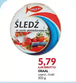 Eurocash Graal Sledź w sosie pomidorowym oferta