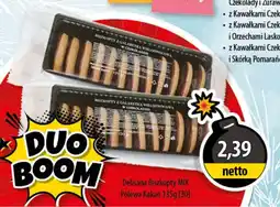 DUO-TES Delisana Biszkopty MIX Polewa Kakao Biscuit international oferta