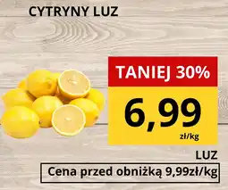 Supeco Cytryny luz oferta