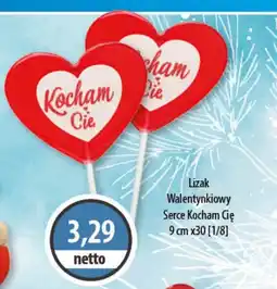 DUO-TES Serce Kocham Cię 9 cm Unikatowe Lizaki oferta