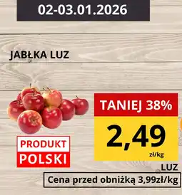 Supeco Jabłka luz oferta
