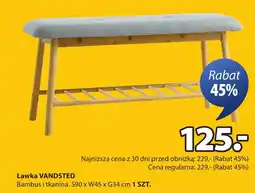 JYSK Ławka S! oferta