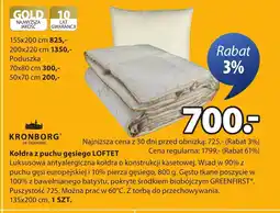 JYSK Kołdra Kronborg oferta