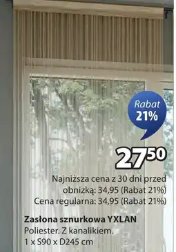 JYSK Zasłona S! oferta