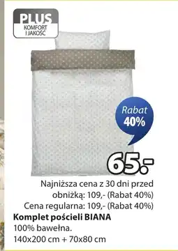 JYSK Komplet pościeli Komfort oferta