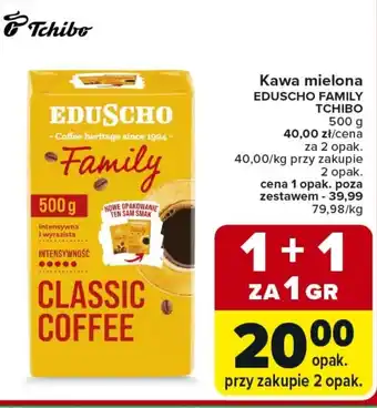 Carrefour Market Kawa mielona Eduscho oferta