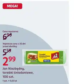 Rossmann Torebki śniadaniowe Jan Niezbędny oferta