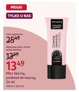 Rossmann Podkład do twarzy Miss Sporty oferta