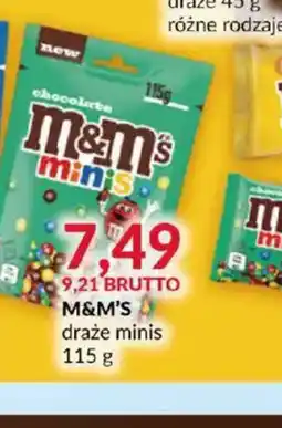 Eurocash M&M's draże minis oferta