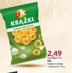 Eurocash OK Krążki o smaku cebulowym oferta