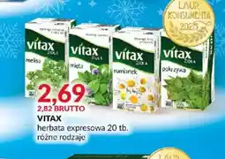 Eurocash Vitax herbata ekspresowa oferta