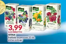 Eurocash Vitax herbata ekspresowa oferta