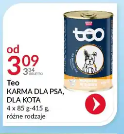 Eurocash Teo Karma dla psa, dla kota oferta