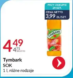 Eurocash Tymbark Sok oferta