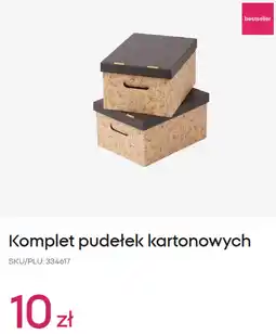 Pepco Komplet pudełek kartonowych oferta