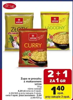 Carrefour Kurczak łagodny Vifon oferta
