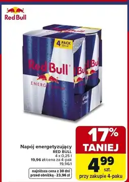 Carrefour Napój energetyczny Red Bull oferta