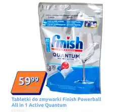 Action Tabletki do zmywarki Finish Powerball All in 1 Active Quantum 80 sztuk oferta
