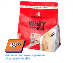 Action Białko serwatkowe w proszku Accelerate Wanilia, 550 gramów oferta