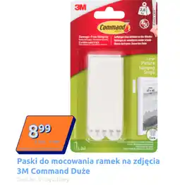 Action Paski do mocowania ramek na zdjęcia 3M Command Duże oferta