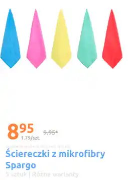 Action Ściereczki z mikrofibry Spargo oferta