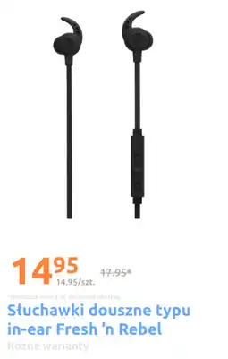 Action Słuchawki douszne typu in-ear Fresh 'n Rebel oferta