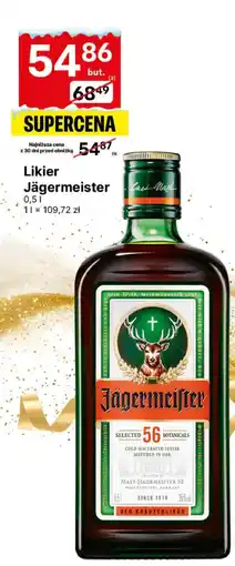 Delikatesy Centrum Likier Jägermeister 0,5l oferta