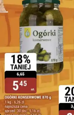 bi1 Ogórki konserwowe oferta