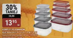 bi1 Komplet pojemników Klic Box oferta