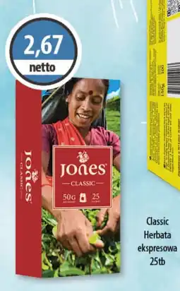 DUO-TES Classic Herbata ekspresowa Jones oferta