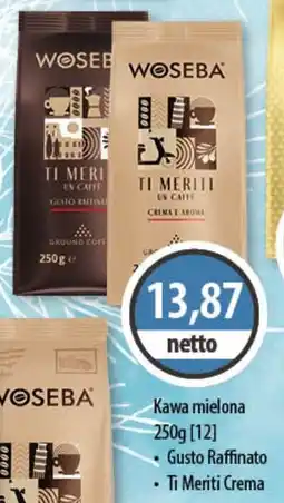 DUO-TES Kawa mielona Woseba oferta