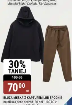 bi1 Bluza męska z kapturem lub spodnie oferta