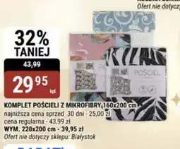 bi1 Komplet pościeli z mikrofibry oferta