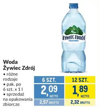 Zywiec Zdrój woda