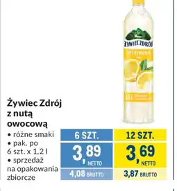 Makro Zywiec Zdrój z nutą owocową oferta