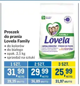 Makro Proszek do prania Lovela Family oferta