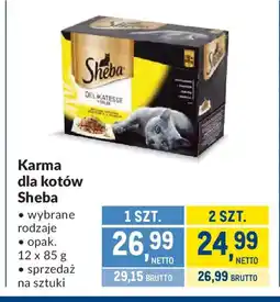 Makro Sheba Karma dla kotów oferta