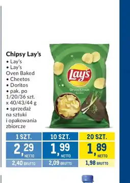 Makro Lay's Chipsy oferta