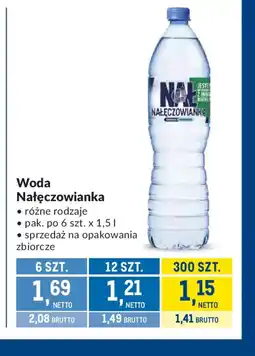 Makro Woda Nałęczowianka oferta