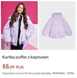 Sinsay Kurtka puffer z kapturem oferta